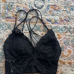 Pink by Victoria’s Secret strappy lace bra tank top never worn size xs